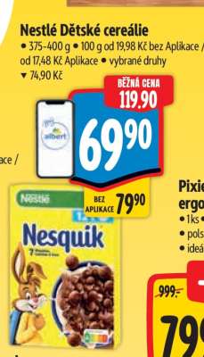 Nestlé Dětské cereálie