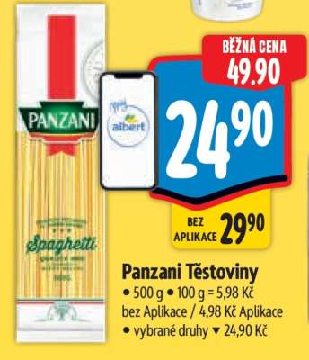 Panzani Těstoviny