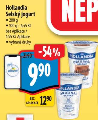 Hollandia Selský jogurt