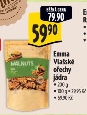 Emma Vlašské ořechy jádra