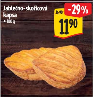 Jablečno-skořicová kapsa