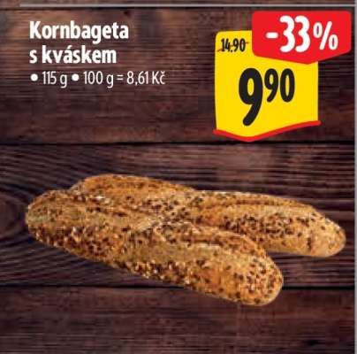 Kornbageta s kváskem*