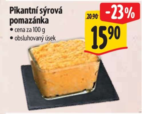 Pikantní sýrová pomazánka