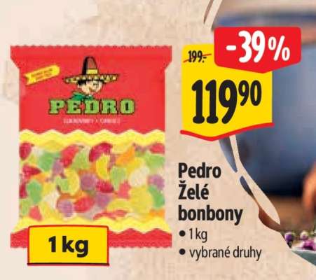 PEDRO Želé bonbóny