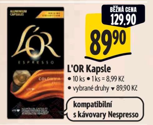L’OR kapsle