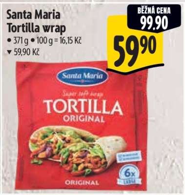 Santa Maria Tortilla wrap
