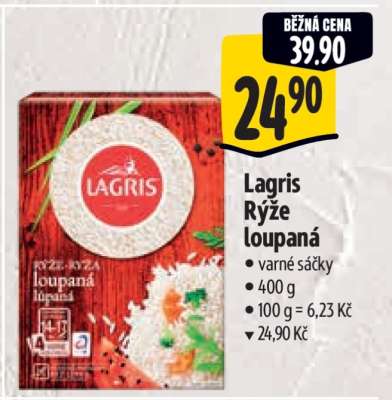 LAGRIS Rýže loupaná