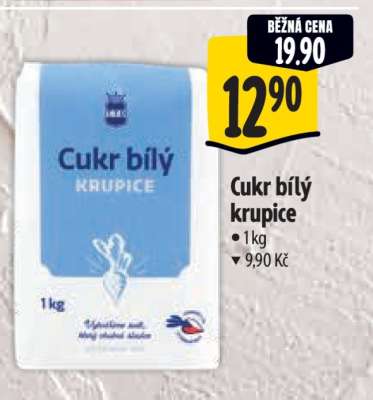 Cukr bílý krupice