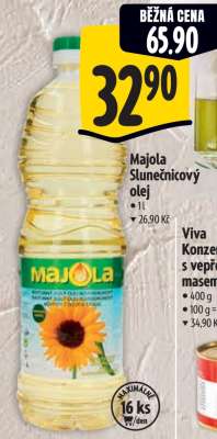 Majola Slunečnicový olej
