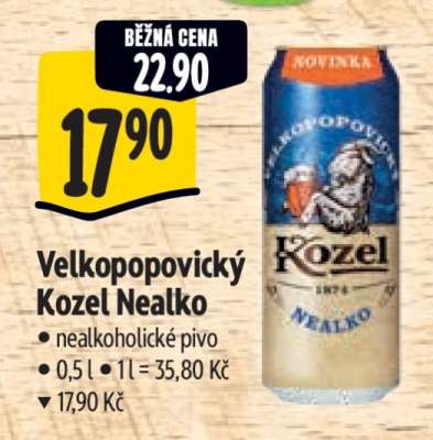 Velkopopovický Kozel nealko