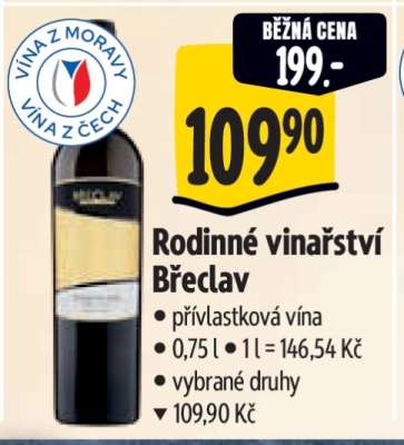 Rodinné vinařství Břeclav