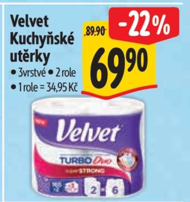 Velvet Kuchyňské utěrky