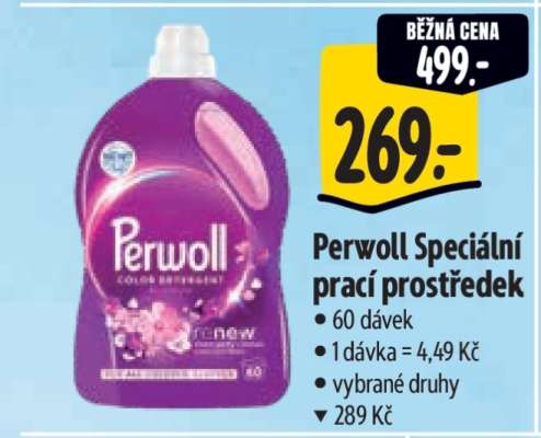 Perwoll speciální prací prostředek