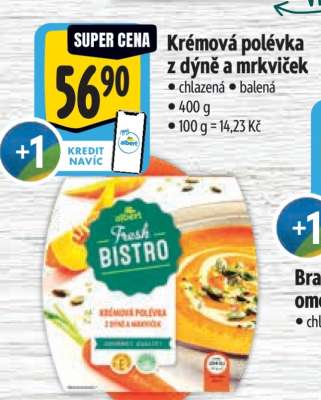 Krémová polévka z dýně a mrkviček