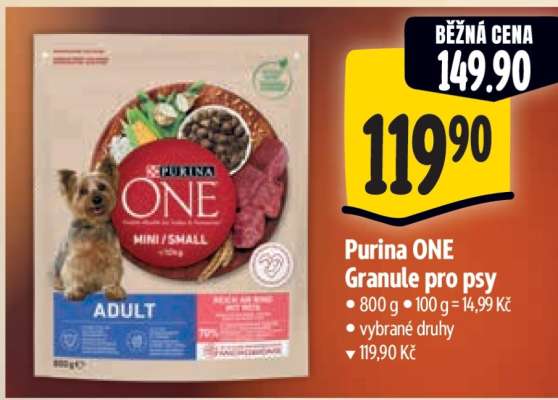 PURINA ONE Granule pro psy