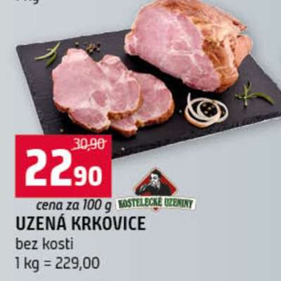 Uzená krkovice