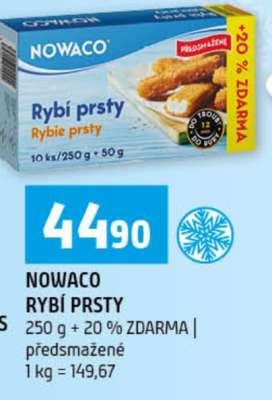 Nowaco Rybí prsty