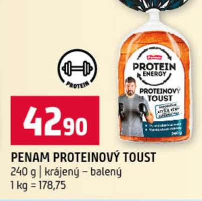 PENAM Proteinový toust
