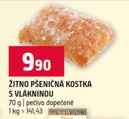 ŽITNO PŠENIČNÁ KOSTKA S VLÁKNINOU