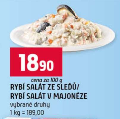 Rybí salát ze sleďů/ Rybí salát v majonéze