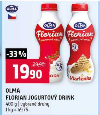 OLMA FLORIAN JOGURTOVÝ DRINK