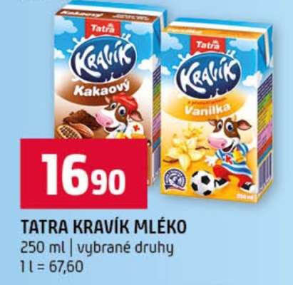 TATRA KRAVÍK MLÉKO