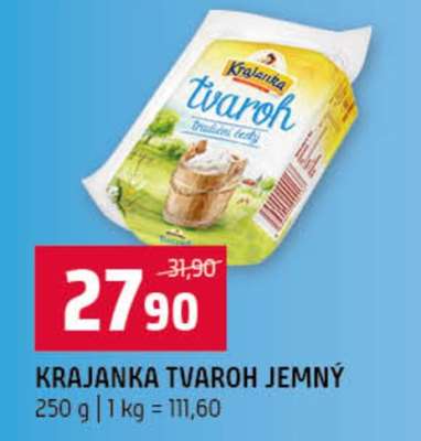 KRAJANKA TVAROH JEMNÝ