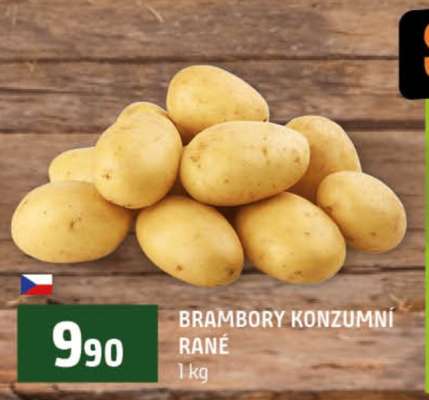 Brambory konzumní rané