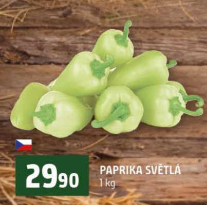 Paprika světlá