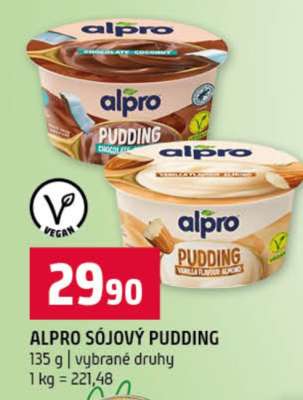 ALPRO SÓJOVÝ PUDDING