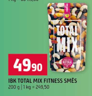IBK TOTAL MIX FITNESS SMĚS