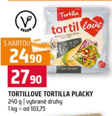 TORTILLOVE TORTILLA PLACKY