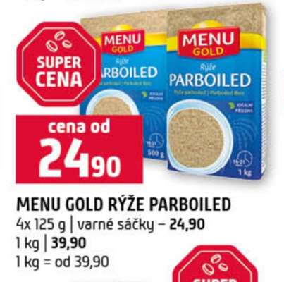 MENU GOLD Rýže parboiled