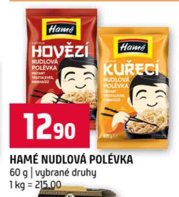 HAMÉ Nudlová polévka
