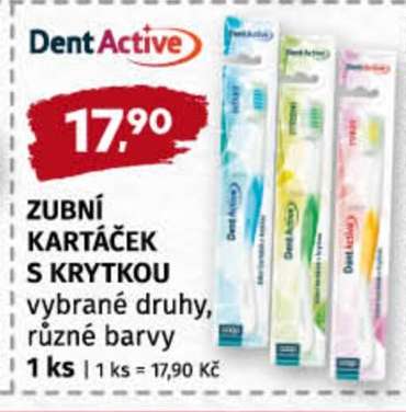 Dent Active Zubní kartáček s krytkou