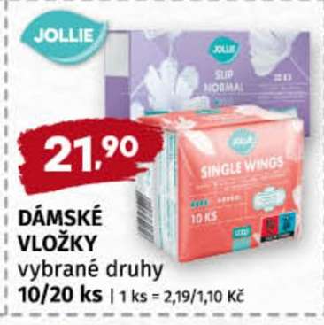 DÁMSKÉ VLOŽKY vybrané druhy