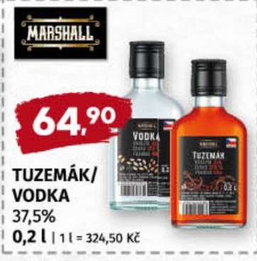 TUZEMÁK, VODKA