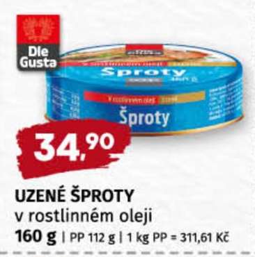 UZENÉ ŠPROTY