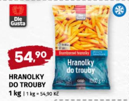 Hranolky do trouby,