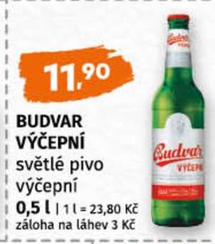 Budvar výčepní