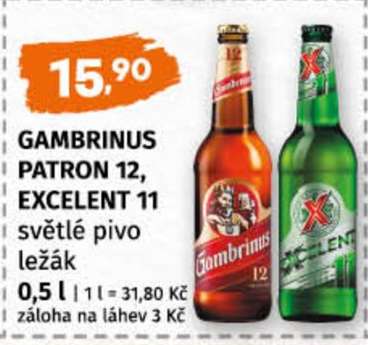 GAMBRINUS PATRON 12 EXCELENT 11