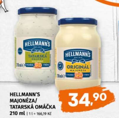 Hellmann’s Majonéza / Tatarská omáčka