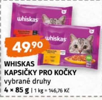 Whiskas kapsičky pro kočky