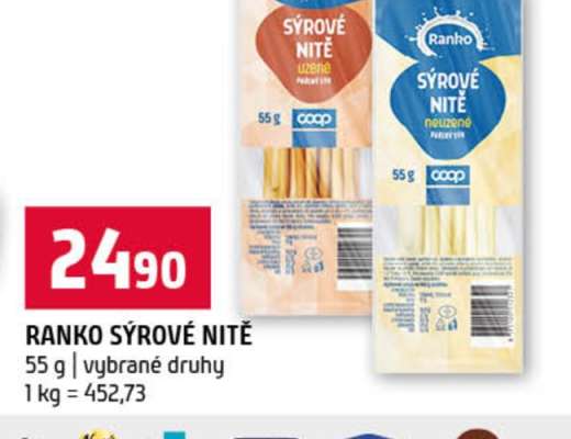 RANKO Sýrové nitě