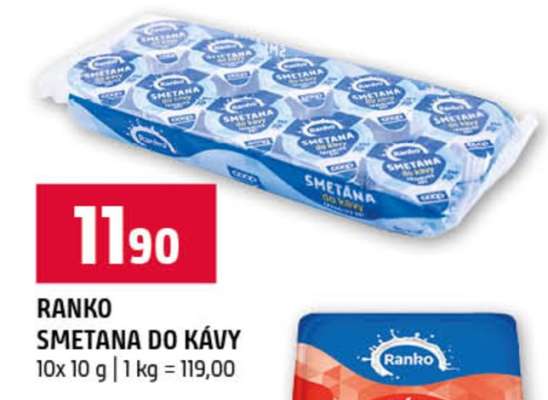 RANKO SMETANA DO KÁVY