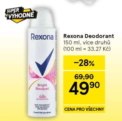 Rexona deodorant