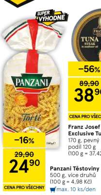 Panzani Těstoviny