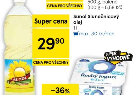 Sunol slunečnicový olej