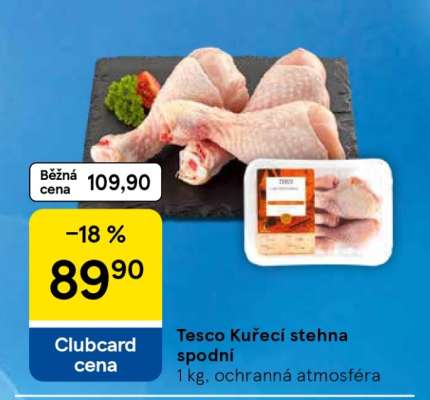 Tesco Kuřecí stehna spodní