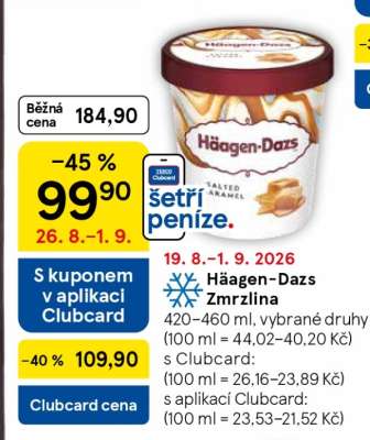 HÄAGEN DAZS Zmrzlina